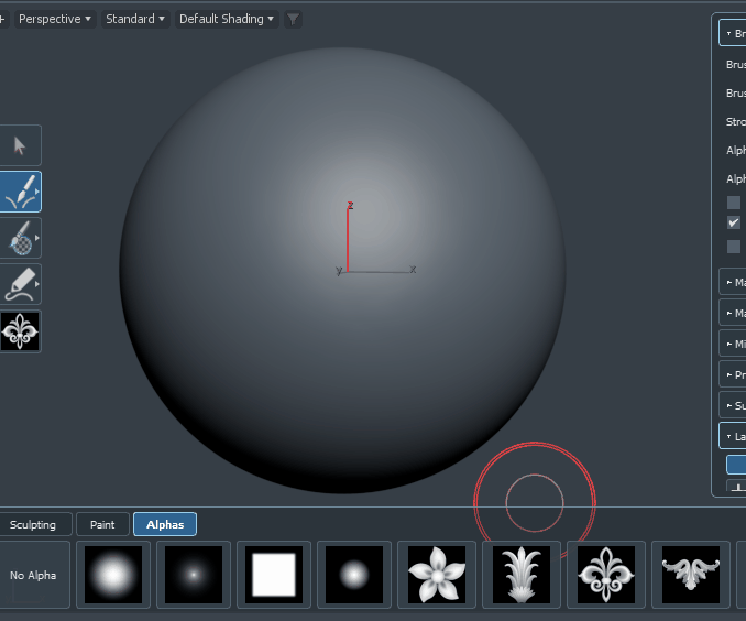 Animated scatter mode example