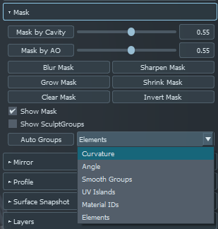 Mask rollout