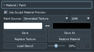 Material Paint rollout