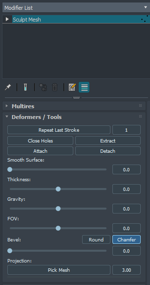 Modifiers rollout