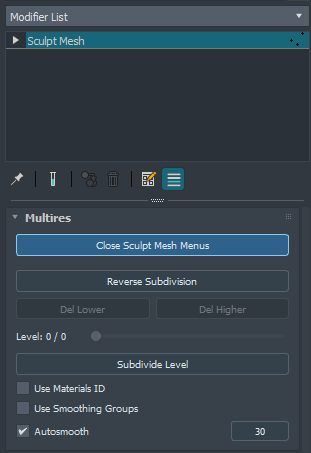 Multires rollout