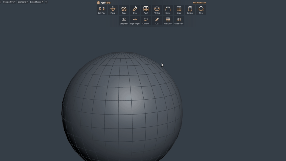 Drawing a stripe and editing its shape.